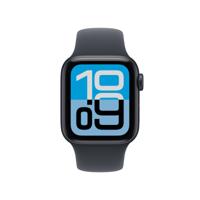 Apple Watch SE 3 GPS 40 mm Smartwatch met kast van middernacht aluminium, middernacht sportbandje (M/L). Conditie en slaap bijhouden, hartslagmonitor, Always‑On display, waterbestendig - thumbnail