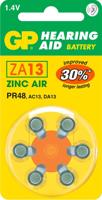 GP gehoor batterij ZA13 blister(6) - 3221912 - thumbnail