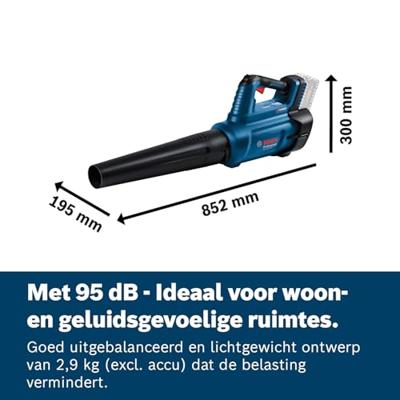 Bosch Professional GBL 18V-750 Accu Bladblazer 18V Basic Body - 06008D2000 - thumbnail