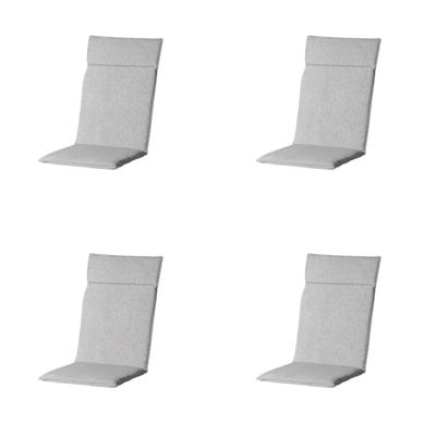 Kussen hoog 50x120 universeel outdoor Manchester licht grijs (4 stuks) Madison - Madison
