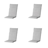 Kussen hoog 50x120 universeel outdoor Manchester licht grijs (4 stuks) Madison - Madison - thumbnail