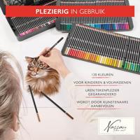 Kleurpotloden nassau fine art ass blik a 120st - thumbnail