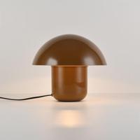 Tafellamp Javera caramello - E14-fitting - Bruin - Mushroomlamp - Paddenstoel - IP20 voor binnen - Metaal - thumbnail