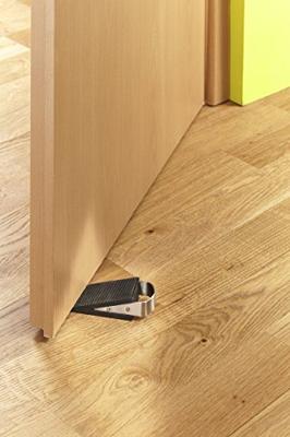 Mottez deurstop, rubber, zwart