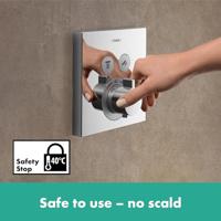 Hansgrohe Thermostaat Afbouwdeel ShowerSelect Voor 2 Functies Chroom - thumbnail
