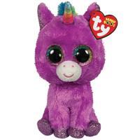 Ty Knuffel Rosette Unicorn Paars 15cm - thumbnail