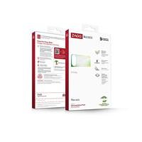 ZAGG InvisibleShield Flex Eco schermbeschermer compatibel met Galaxy Z Flip4 5G, duurzaam, glasachtig, schokbestendig, (transparant) - thumbnail