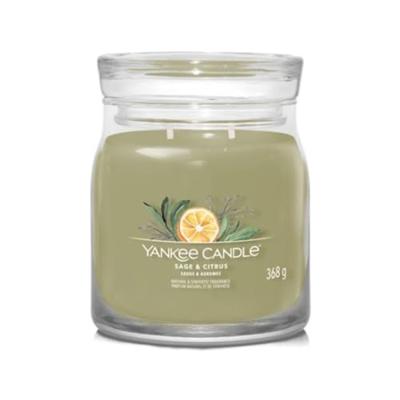 Yankee Candle sage en citrus signature medium jar