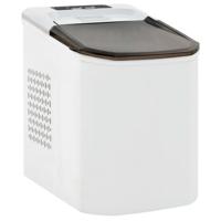 VidaXL Ijsblokjesmachine 1,4 l 15 kg/24 u wit - thumbnail