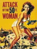 Kunstdruk Liby - Attack of the 50FT. Woman 60x80cm - thumbnail