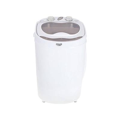 Adler AD 8055 wasmachine Bovenbelading 3 kg Crème, Wit - thumbnail