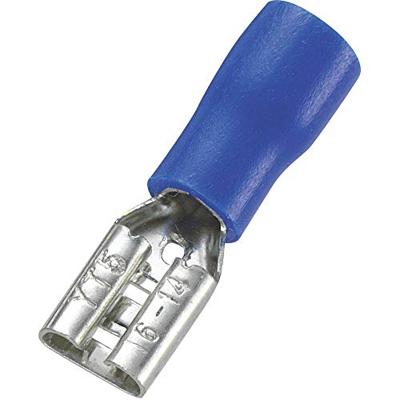 TRU COMPONENTS 1572132 Platte stekker (female) Insteekbreedte: 4.8 mm Insteekdikte: 0.5 mm 180 ° Deels geïsoleerd Blauw 100 stuk(s) TRU COMPONENTS 1572132 Platte stekker (female) Insteekbreedte: 4.8 mm Insteekdikte: 0.5 mm 180 ° Deels geïsoleerd Blauw 100 stuk(s)