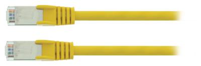 Valueline vlcp85121y025 cat5e sf/utp netwerkkabel rj45 (8/8) male - rj45 (8/8) male 0.25 m geel