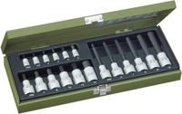 Proxxon Industrial 23 100 Dopsleutel-bitinzetset 1/4 (6.3 mm), 1/2 (12.5 mm) 18-delig - thumbnail