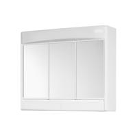 Spiegelkast Go By Van Marcke Saphir 60x18x51cm Kunststof 2 Laden Met Verlichting - thumbnail