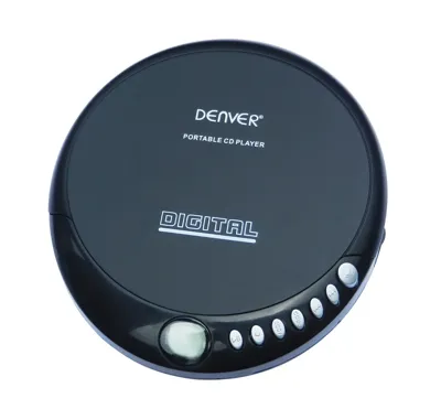 Denver Discman - Draagbare CD Speler - Inclusief Oordopjes - CD/CD-R/CD-RW - DM24MK2