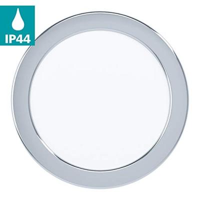 Eglo 4000K inbouwspot Fueva 5 IP44 - Ø 16,6cm chroom 99209