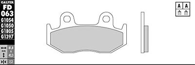 GALFER remblokken "fd063" brake pad fd063 g1050 organic
