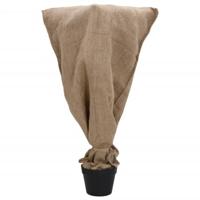 VidaXL Jutezakken 5 stuks 340 g/m² 60x105 cm 100% jute - thumbnail