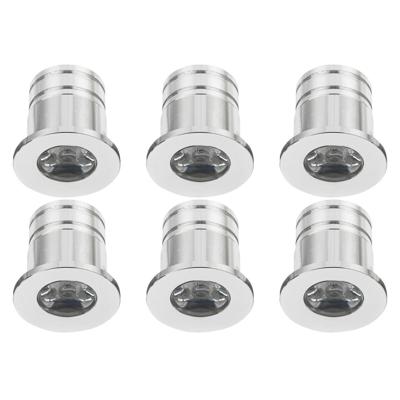 Velvalux LED Veranda Inbouwspots 6-Pack - 3W Warm Wit 3000K - Rond Ø31mm