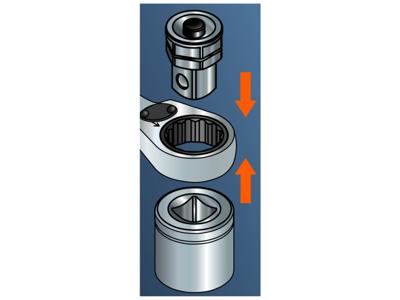Bahco set ratelsl verbindgingsstuk 4 | 1RMA/S4