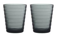 IITTALA - Aino Aalto - Glas 0,22l Dark Grey set/2 - thumbnail
