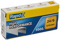 Rapid Nietjes 24/6, gegalvaniseerd, strong, doos van 1.000 nietjes - thumbnail