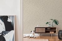 AS Creation Nara - Grijs - Bladeren - 387474 - thumbnail