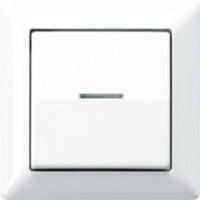 Jung AS590KO5WW Knop Inzetstuk 1-voudig Alpine-wit 1 stuk(s) - thumbnail