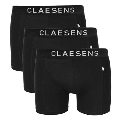 Claesens Boxershort Boston 3-Pack zwart
