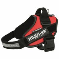 Julius-K9 IDC-Powertuig 58-76cm rood - thumbnail