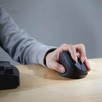 Perixx PERIMICE-719 L Ergonomische muis Radiografisch Zwart 800 dpi, 1200 dpi, 1600 dpi