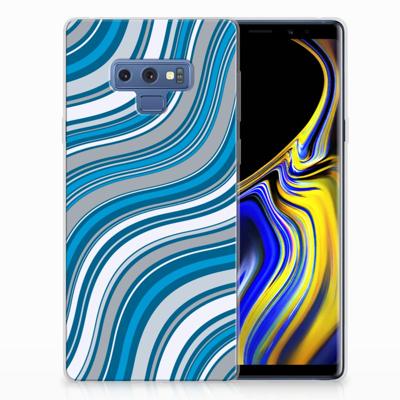 Samsung Galaxy Note 9 | TPU bumper | Waves Blue Samsung Galaxy Note 9 | TPU bumper | Waves Blue