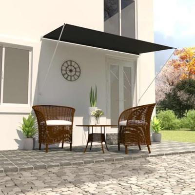 VidaXL Luifel uittrekbaar 350x150 cm antraciet