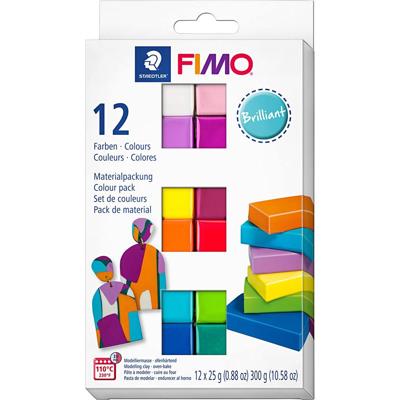 Klei fimo staedtler soft colourpack 12 brillantcol