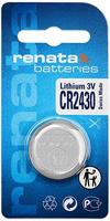 Renata Knoopcel CR2430 3 V 1 stuk(s) 285 mAh Lithium CR2430 - thumbnail