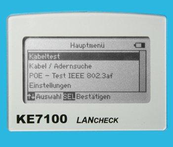 Kurth Electronic KE7010 Netwerktester Doorgang, Indentificatie, Onderbreking