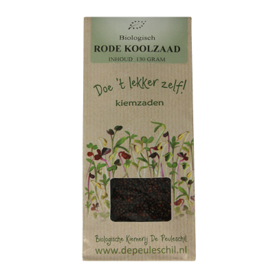 Peuleschil Rode kool zaad bio 130 Gram
