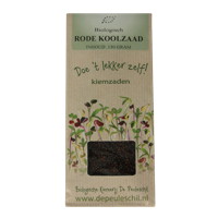 Peuleschil Rode kool zaad bio 130 Gram - thumbnail