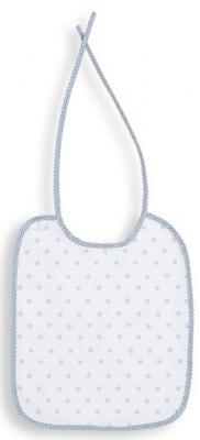 Interbaby slabbetje sterren junior 30 x 25 cm katoen