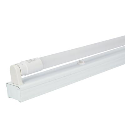 LED TL armatuur 60cm - T8 (G13) - 9 Watt 990 lumen (110lm/W) - 6000K Daglicht wit (860) - Flikkervrij - IP20 Stofdicht LED TL armatuur 60cm - T8 (G13) - 9 Watt 990 lumen (110lm/W) - 6000K Daglicht wit (860) - Flikkervrij - IP20 Stofdicht