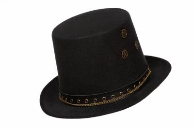 Hoed steampunk tandwielen