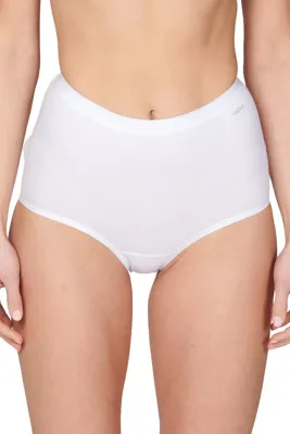 4-Pack High Waist dames slip - Taille - Multipack dames hoge onderbroeken - Katoenen ondergoed