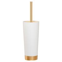 Sealskin Glossy Toiletborstel met houder Polyresin Goud/Wit 362320549 - thumbnail