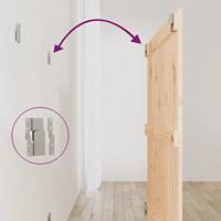 Wandhoofdbord 95,5x3x90 cm massief grenenhout - thumbnail