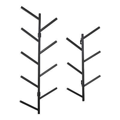 LOFT42 Tree Kapstok - Zwart - Metaal - 5 haken - 55x25x8 LOFT42 Tree Kapstok - Zwart - Metaal - 5 haken - 55x25x8