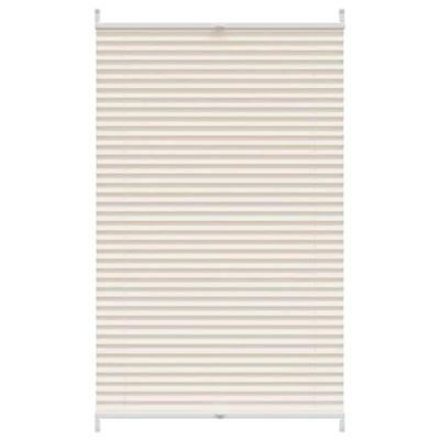 VidaXL Plissé rolgordijn 70x150cm creme