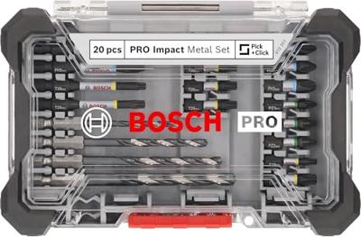 Bosch Professional PRO Impact Metal Boor-/bitset 20-delig - 2608521U84 - thumbnail