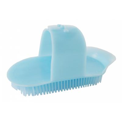 Red Horse rosborstel blauw volwassenen 17 x 8 cm