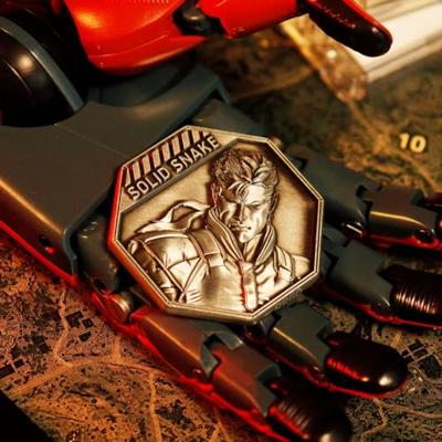 Metal Gear Solid Collectable Coin Solid Snake Limited Edition - thumbnail